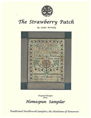 The Strawberry Patch - Homespun Samplar