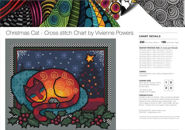 Christmas Cat - Vivsters