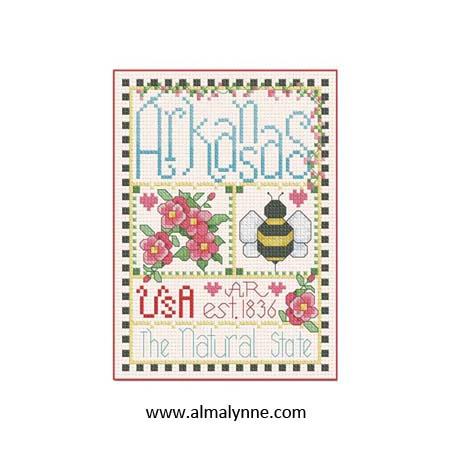 Arkansas: Little State Sampler - Alma Lynne Originals