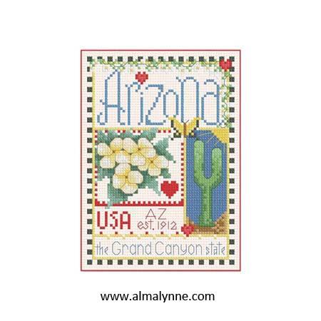 Arizona: Little State Sampler - Alma Lynne Originals
