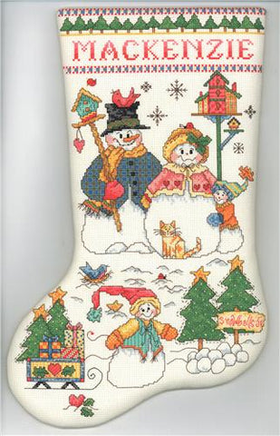 Snowy Day Stocking By Robin Kingsley - Imaginating