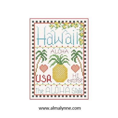 Hawaii: Little State Sampler - Alma Lynne Originals