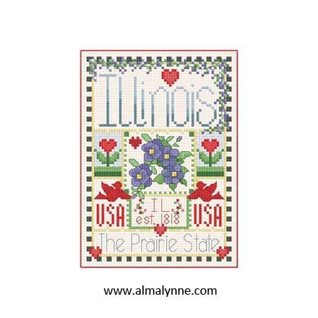 Illinois: Little State Sampler - Alma Lynne Originals