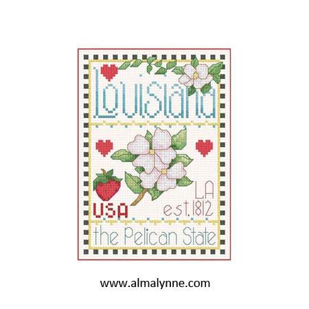 Louisiana: Little State Sampler - Alma Lynne Originals