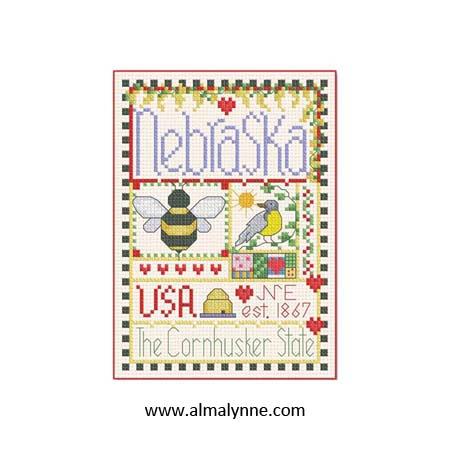 Nebraska: Little State Sampler - Alma Lynne Originals