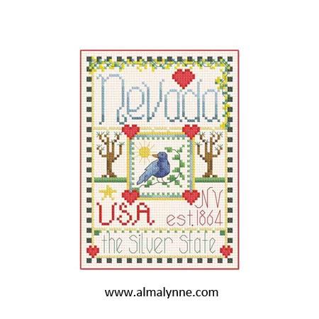 Nevada: Little State Sampler - Alma Lynne Originals