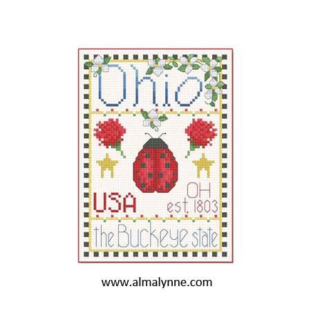 Ohio: Little State Sampler - Alma Lynne Originals