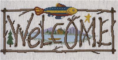 Fish Welcome By Diane Arthurs - Imaginating