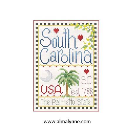 South Carolina: Little State Sampler - Alma Lynne Originals