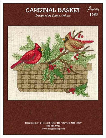 Cardinal Basket Kit By Diane Arthurs - Imaginating Kits
