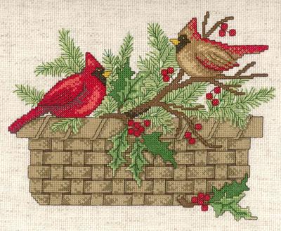 Cardinal Basket By Diane Arthurs - Imaginating