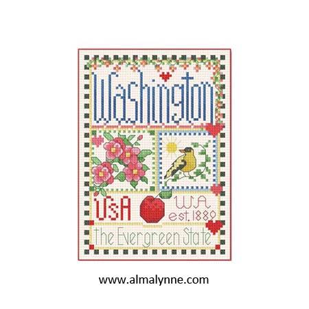 Washington: Little State Sampler - Alma Lynne Originals