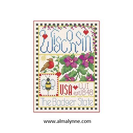 Wisconsin: Little State Sampler - Alma Lynne Originals