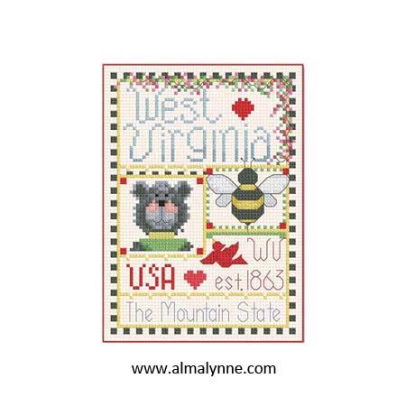 West Virginia: Little State Sampler - Alma Lynne Originals