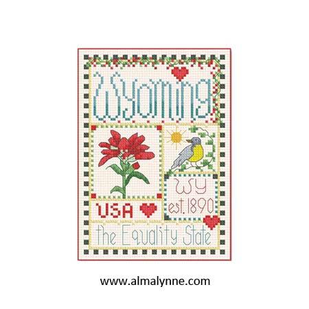 Wyoming: Little State Sampler - Alma Lynne Originals