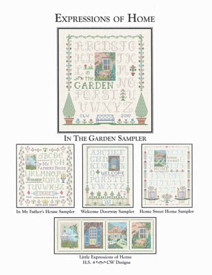 In The Garden Sampler: Expressions Of Home - CW Designs