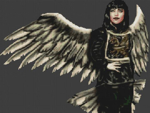 Angel Wings - White Willow Stitching