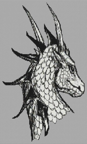 Dragon Scales - White Willow Stitching