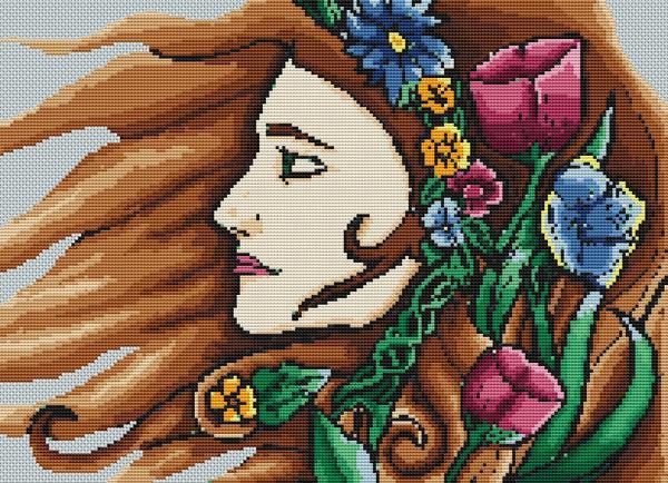 Goddess - White Willow Stitching