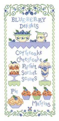 Blueberry Delight Sampler By Linda Bird - Imaginating