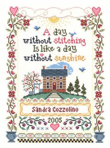 A Day Without Stitching By Sandra Cozzolino - Imaginating