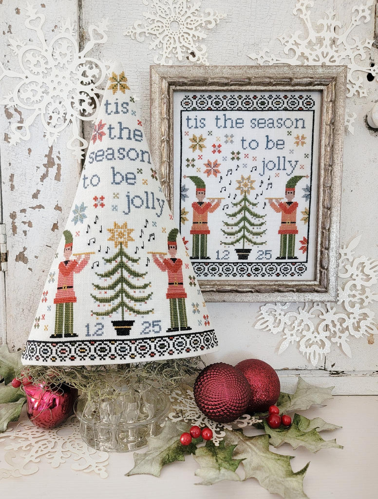 Eleventh Day Of Christmas Sampler And Tree - Hello From Liz Matthews