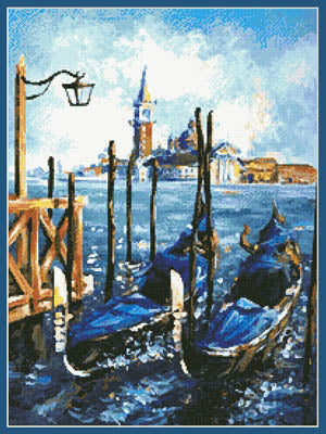 Gondolas In Venice - Kustom Krafts