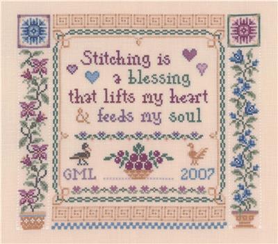 Stitching A Blessing By Sandra Cozzolino - Imaginating