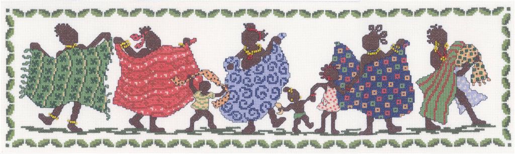 African Women Row - Ursula Michael