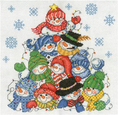 Stacking Snowmen - Ursula Michael