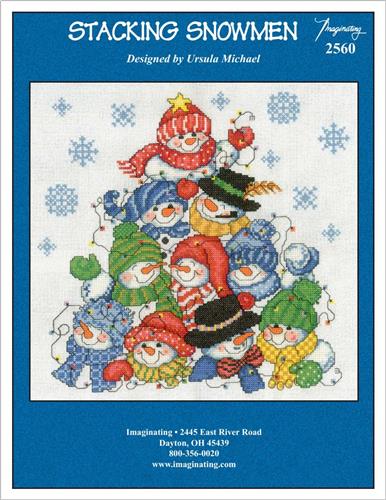 Stacking Snowmen Kit By Ursula Michael - Imaginating Kits