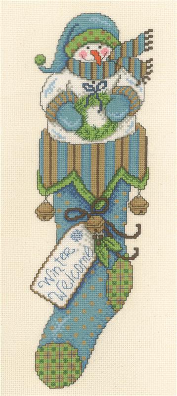 Stocking Snowman By Diane Arthurs - Imaginating