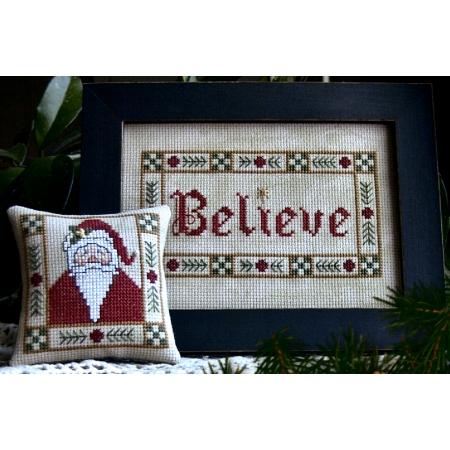 Believe - Plum Pudding NeedleArt