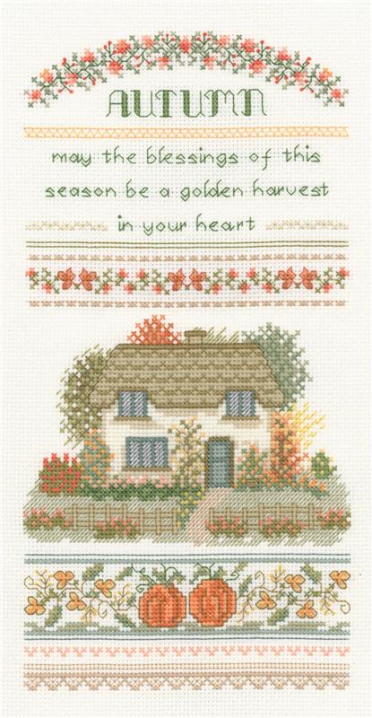 Autumn Cottage By Gail Bussi - Imaginating