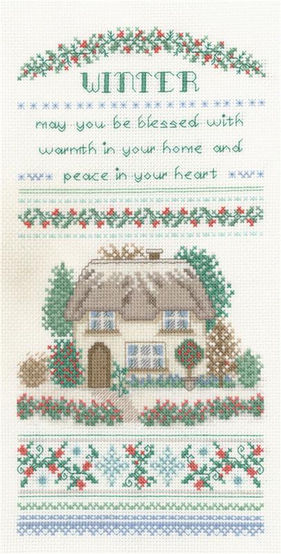 Winter Cottage By Gail Bussi - Imaginating