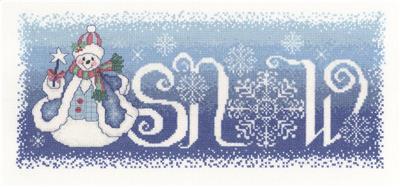 Blue Snowman By Linda Bird - Imaginating