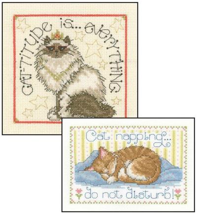 Cat Duo By Joan A. Elliot - Imaginating