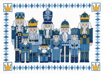 Nutcrackers In Blue By Linda Bird - Imaginating