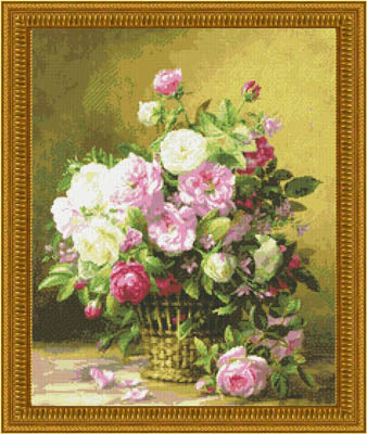 Rose Basket - Kustom Krafts
