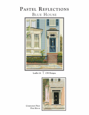 Pastel Reflections: Blue House - CW Designs