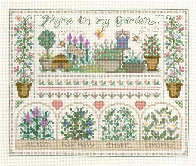 Thyme In My Garden By Gail Bussi - Imaginating