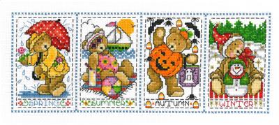 Seasonal Teddies By Joan A. Elliot - Imaginating