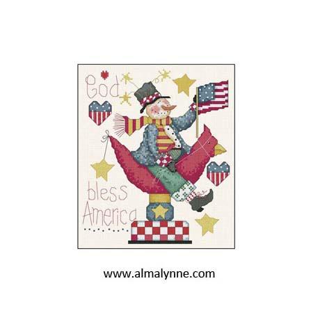 Frank, The Frosty American Guy - Alma Lynne Originals