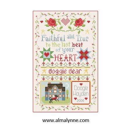 Doggie Dear Sampler - Alma Lynne Originals