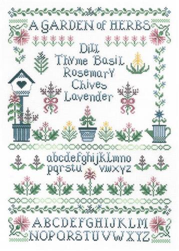 Garden Of Herbs By Linda Bird - Imaginating