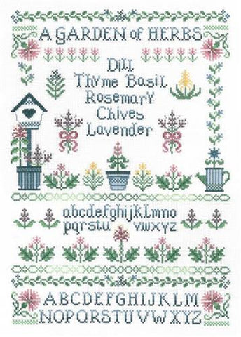 Garden Of Herbs By Linda Bird - Imaginating