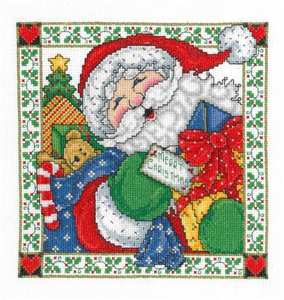 Jolly Santa By Joan A. Elliot - Imaginating