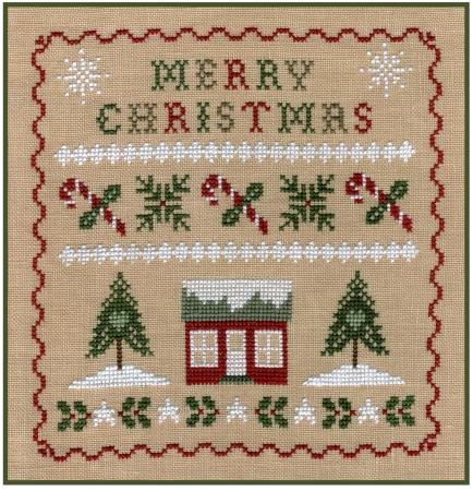 Candy Cane Lane - Plum Pudding NeedleArt