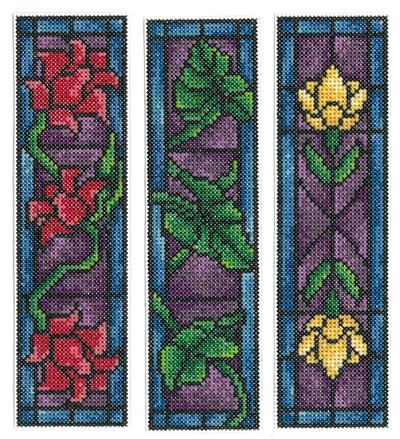 Stain Glass Bookmarks By Linda Bird - Imaginating