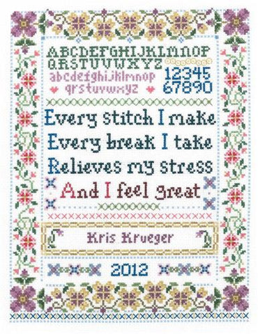 Every Stitch Sampler By Sandra Cozzolino - Imaginating